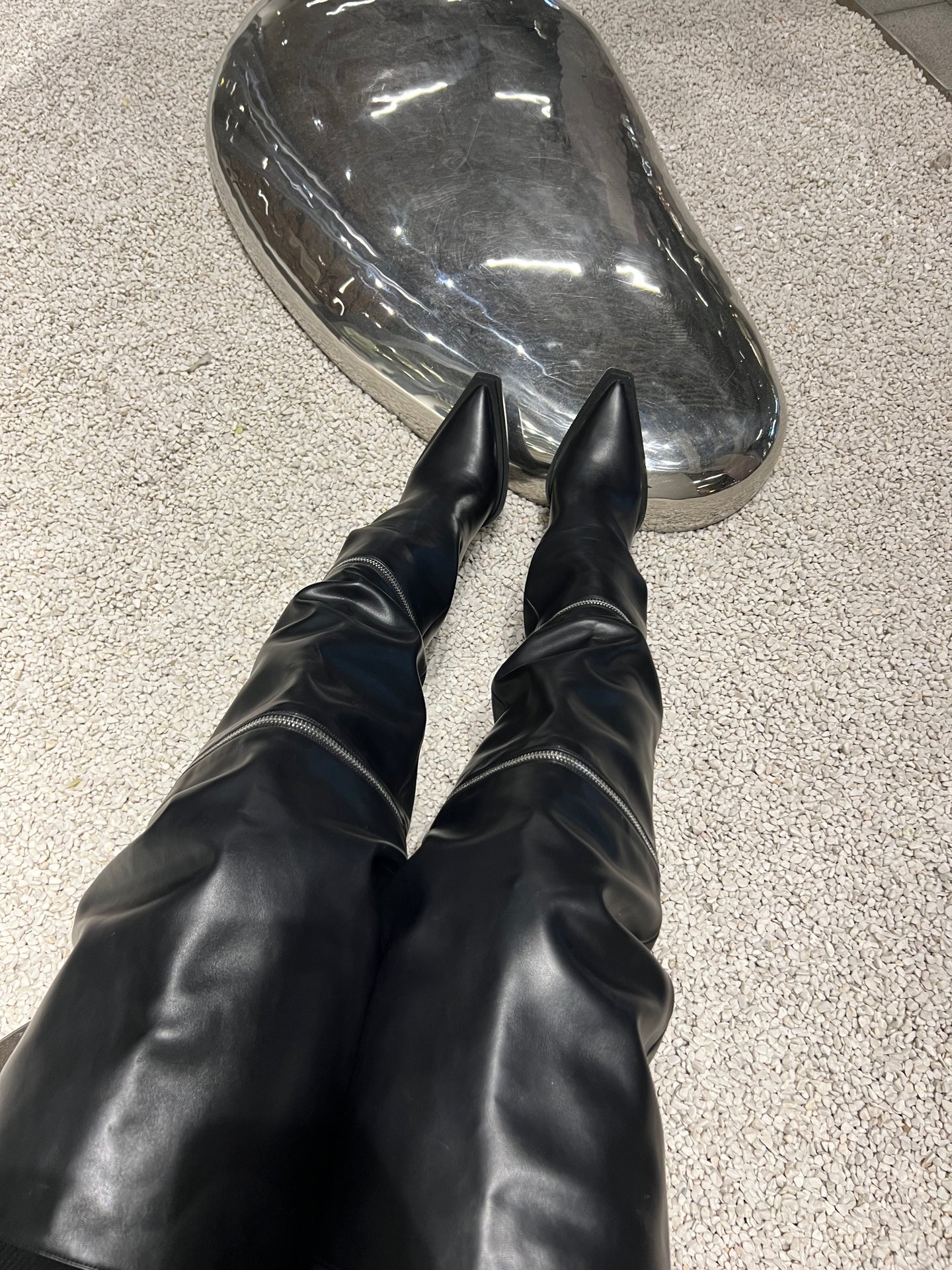 Triple Threat Boot-Black