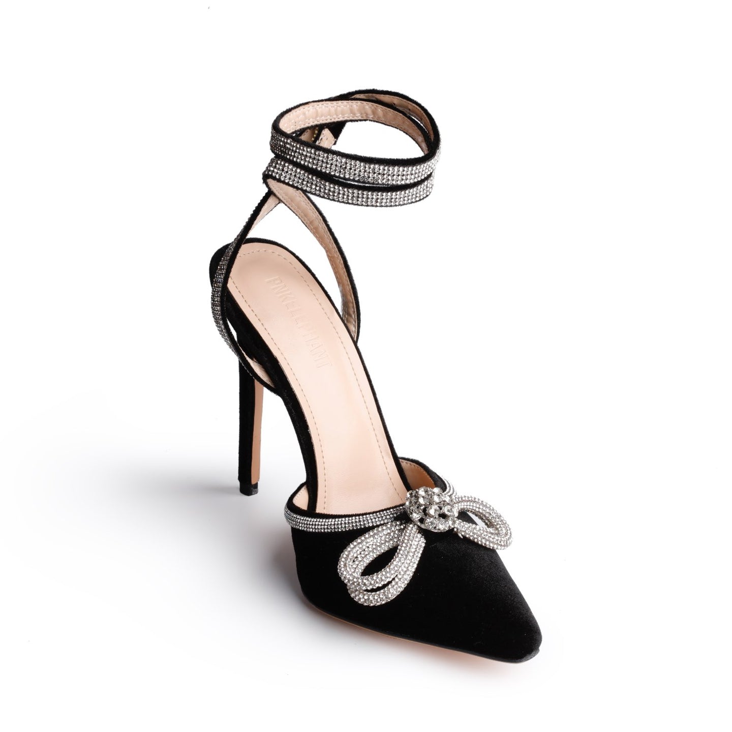 The Jessica Heel-Black Velvet