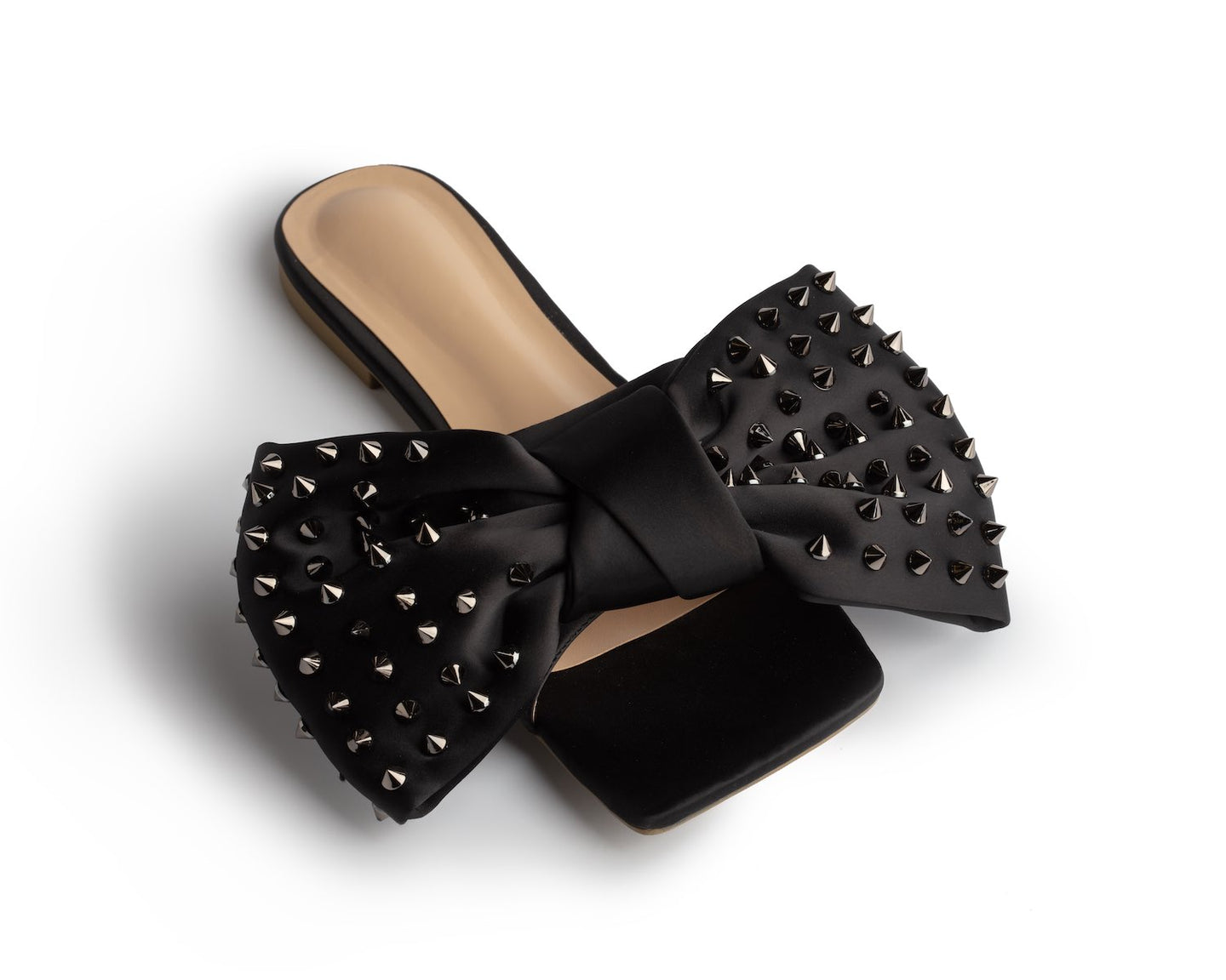 ICCONIC SLIDES BLACK STUDS