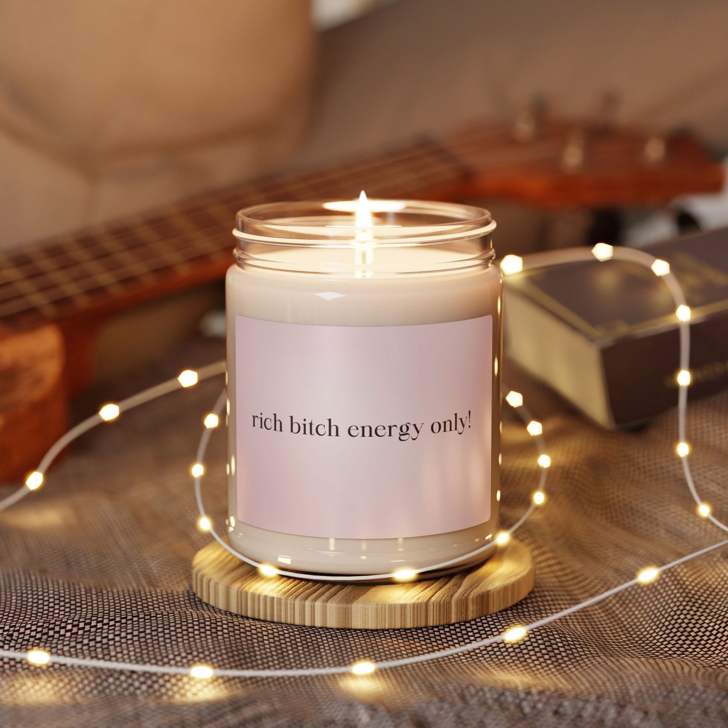 Rich Bitch Energy Soy Candle