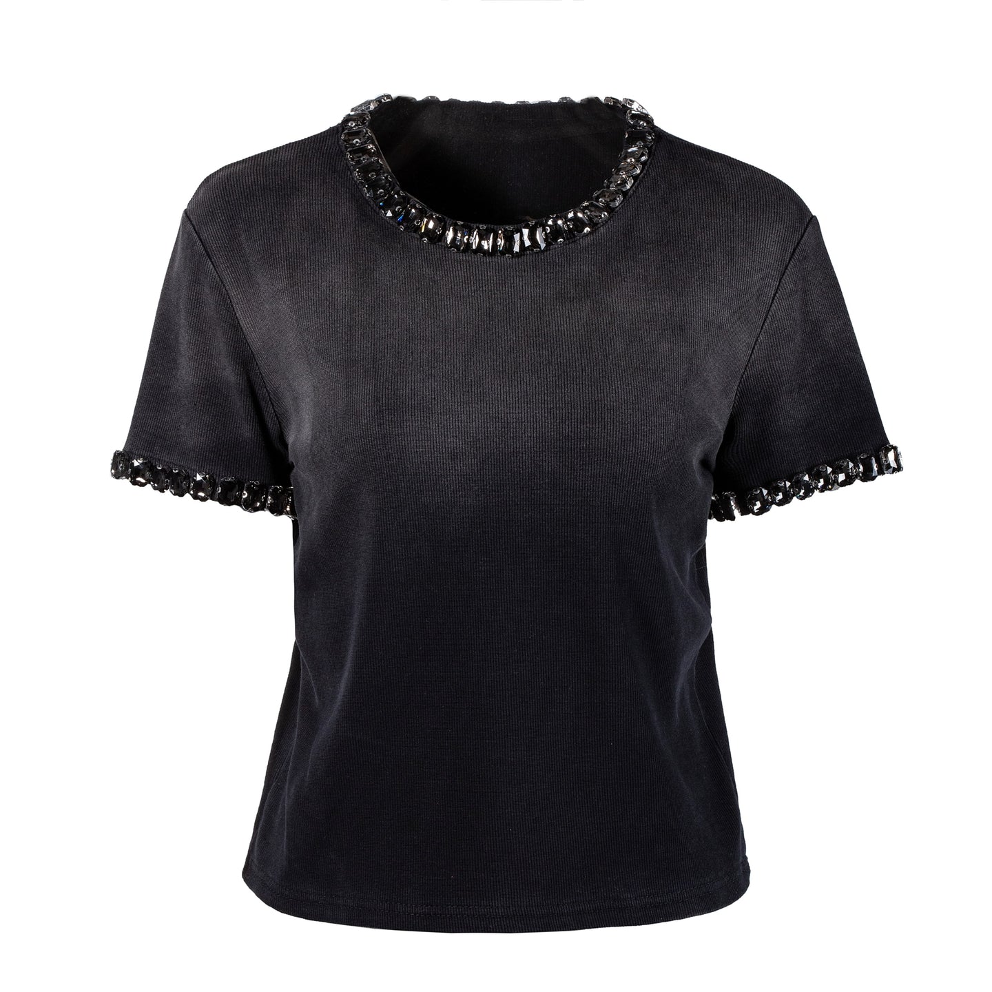 Smokin Mirror T-shirt-Black Wash