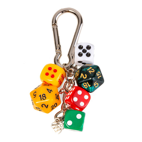 High Roller Bag Charm-Multi