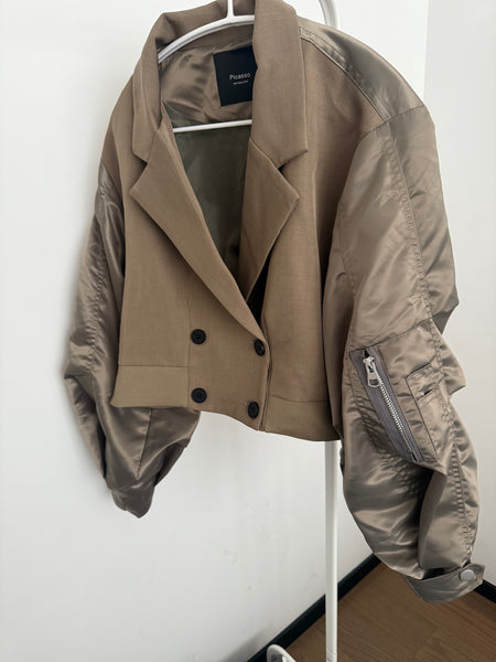Office Jacket-Nude